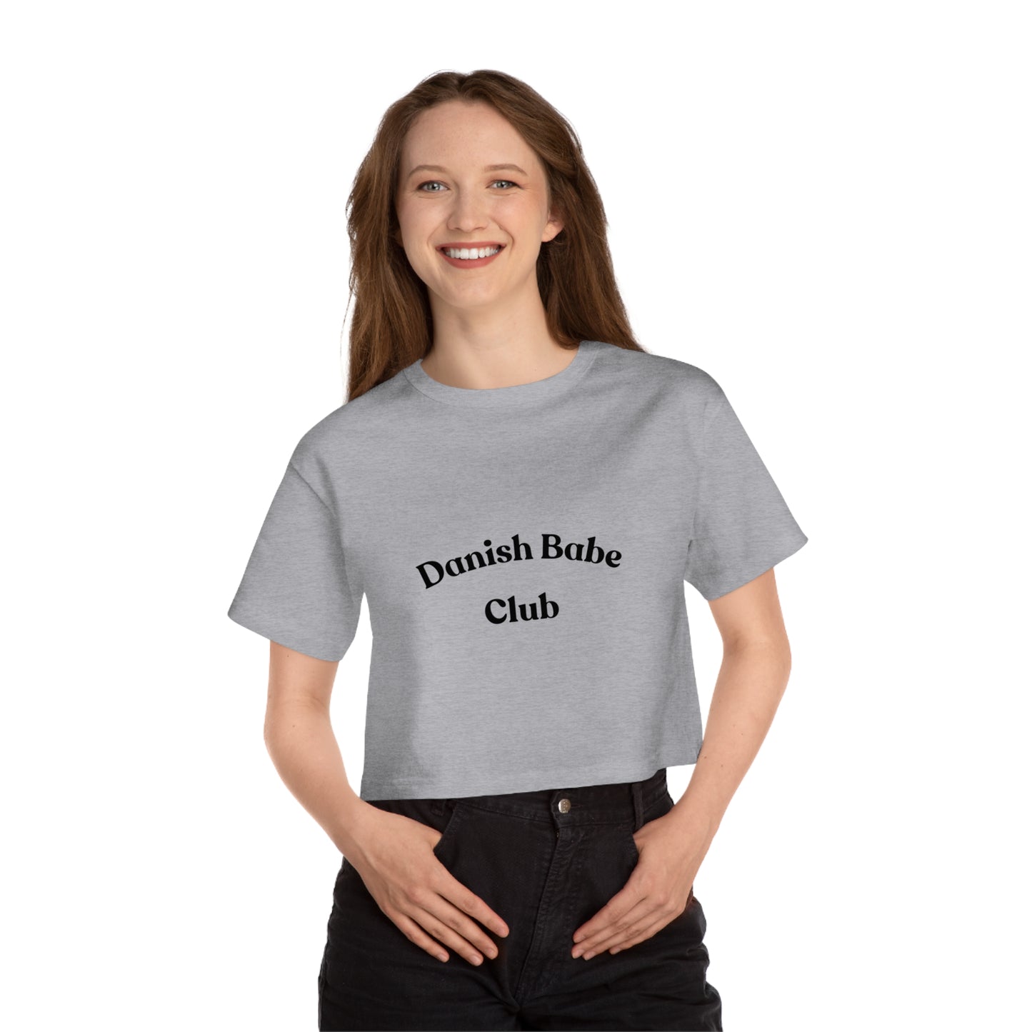 Danish Babe Club Cropped T-Shirt