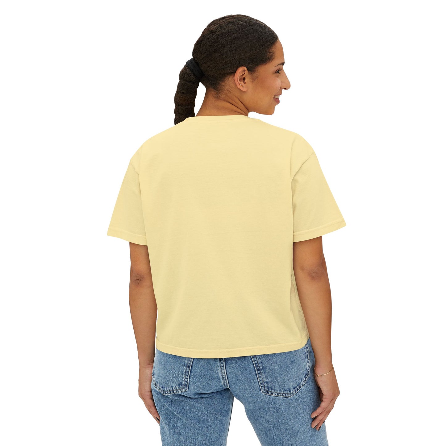 Danish American Eats Medisterpølse & Aebleskiver Together Women's Boxy Tee