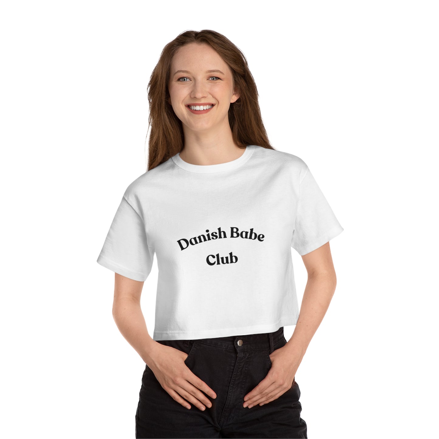 Danish Babe Club Cropped T-Shirt