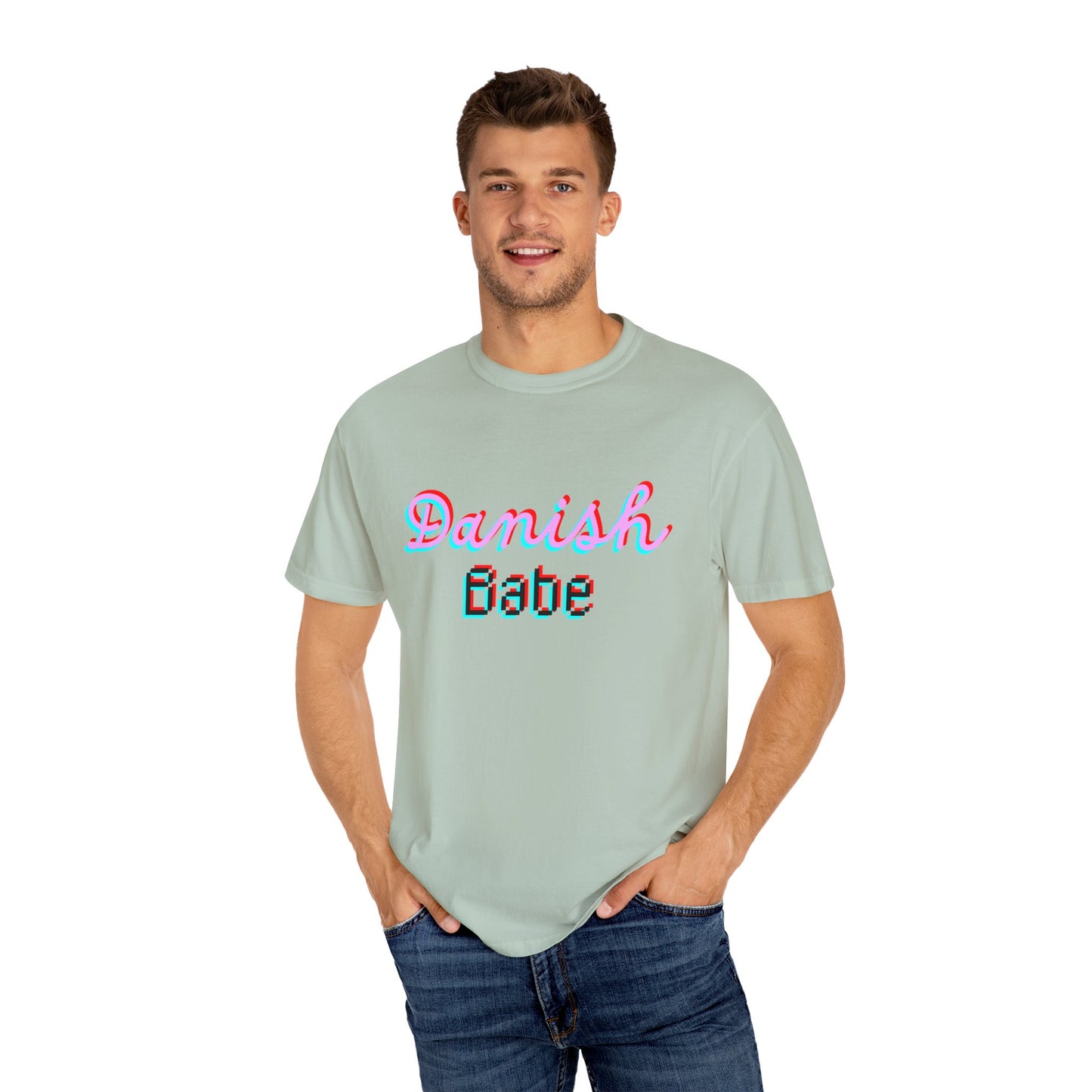 Danish Babe Unisex Garment-Dyed T-shirt