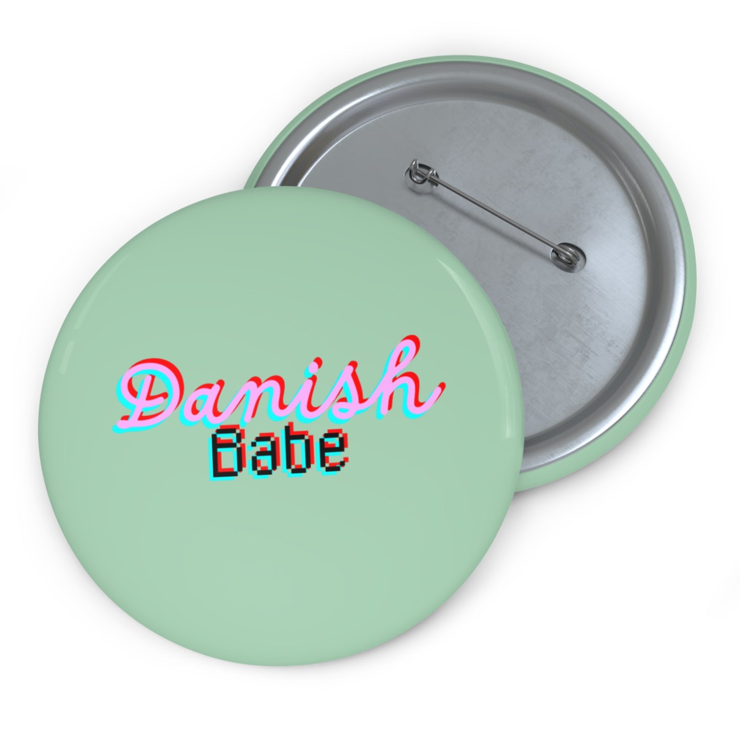 Pin Button - Danish Babe Design