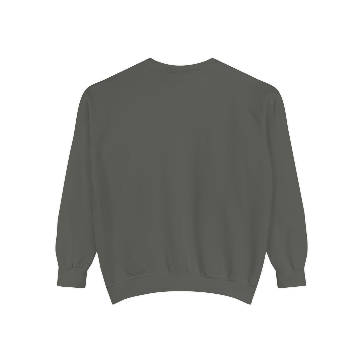 Embroidered Danish Flag - Unisex Garment-Dyed Sweatshirt