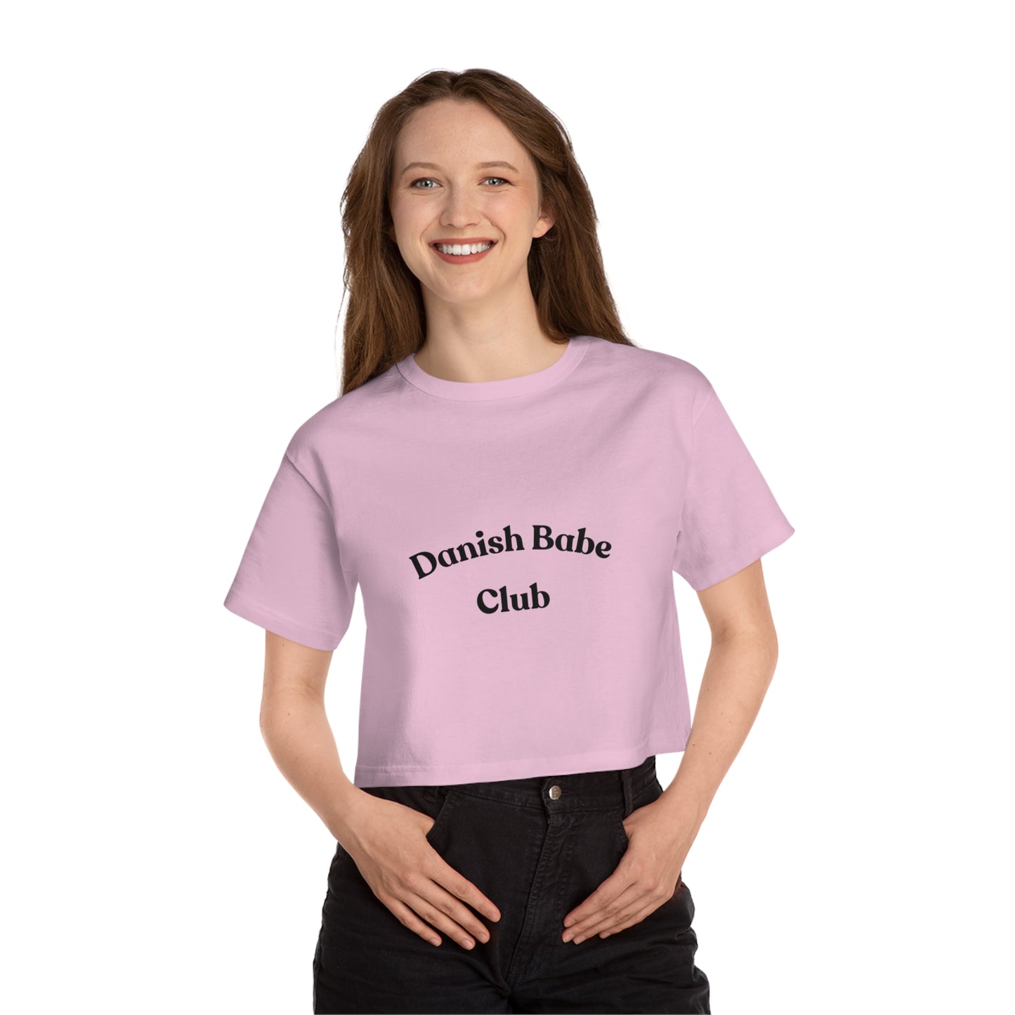 Danish Babe Club Cropped T-Shirt