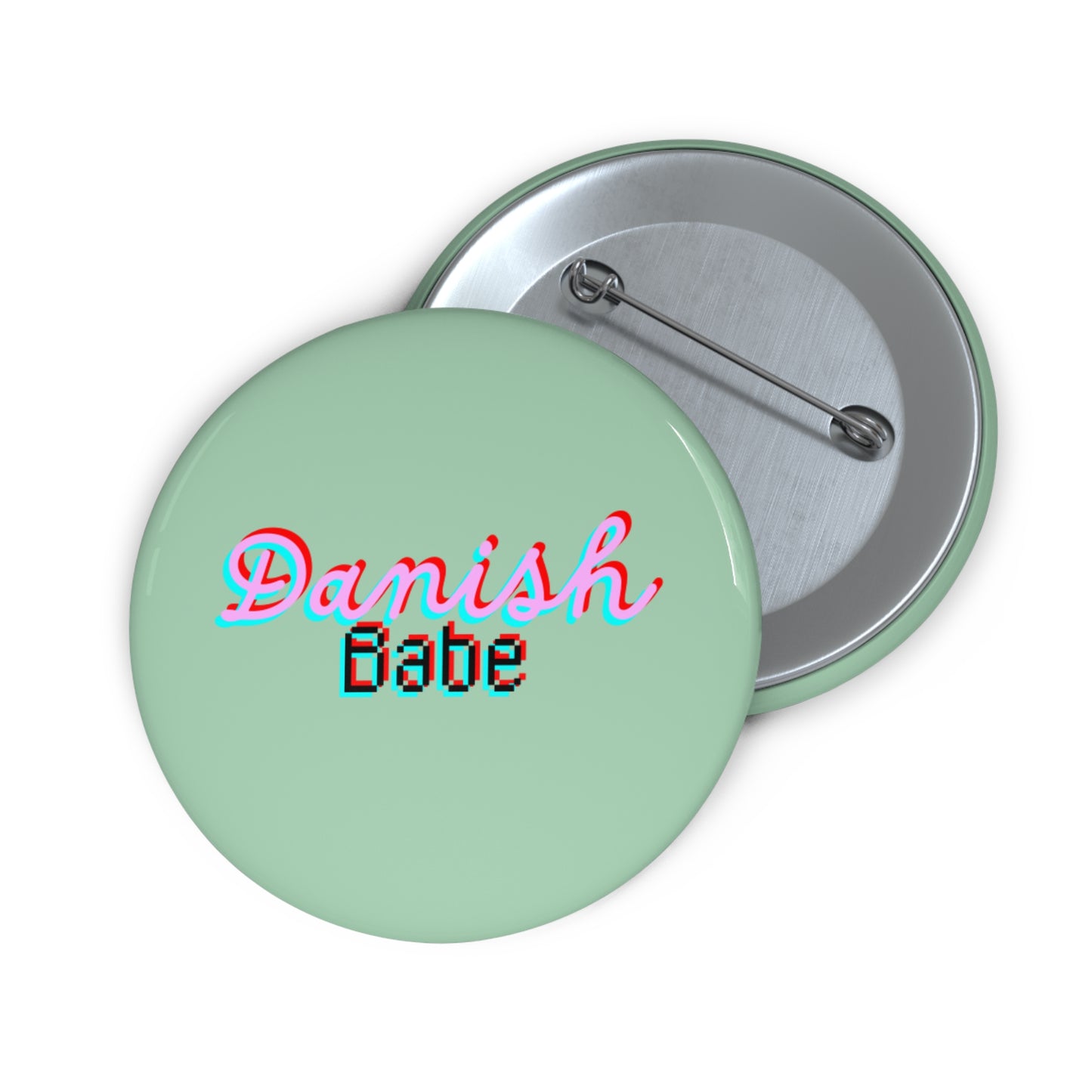 Pin Button - Danish Babe Design