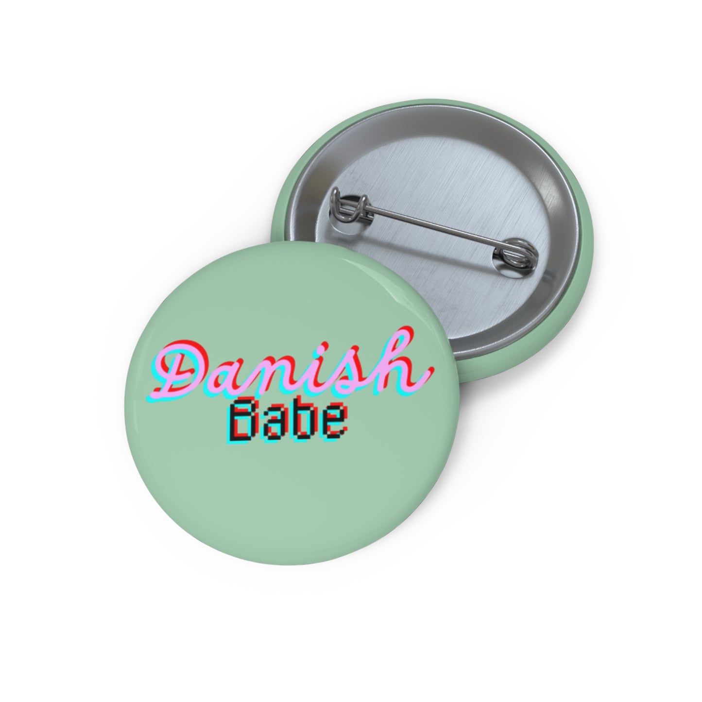 Pin Button - Danish Babe Design