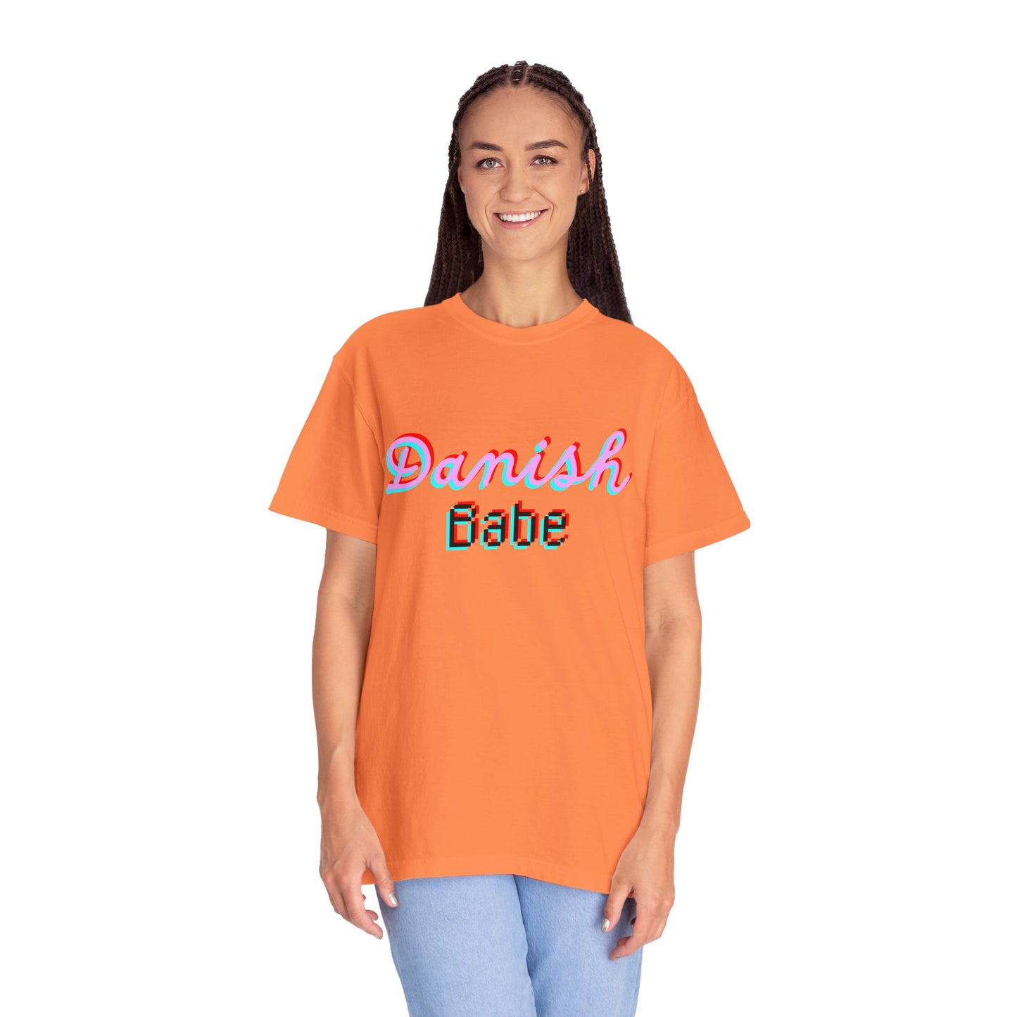 Danish Babe Unisex Garment-Dyed T-shirt