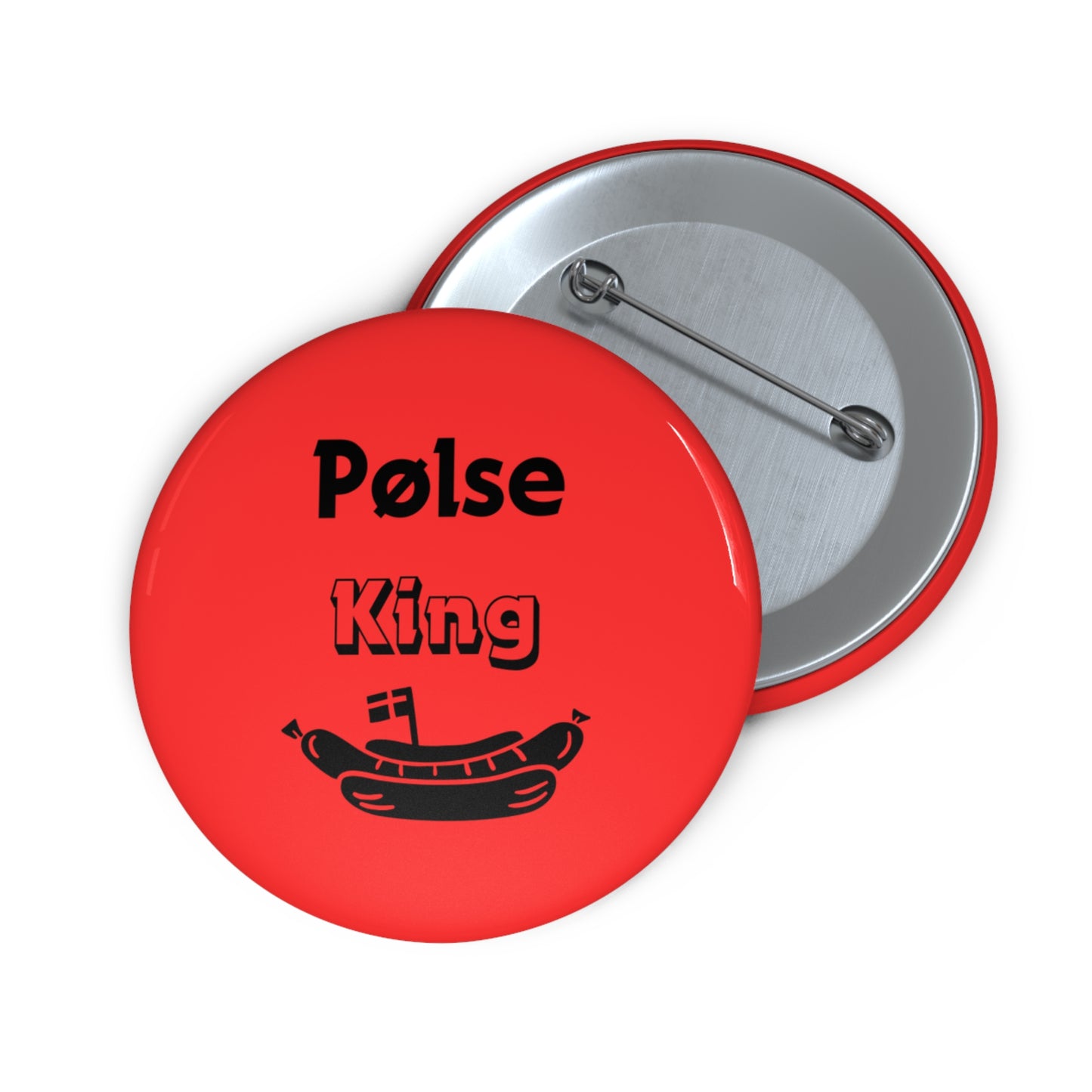 Pin Button - Pølse King Design