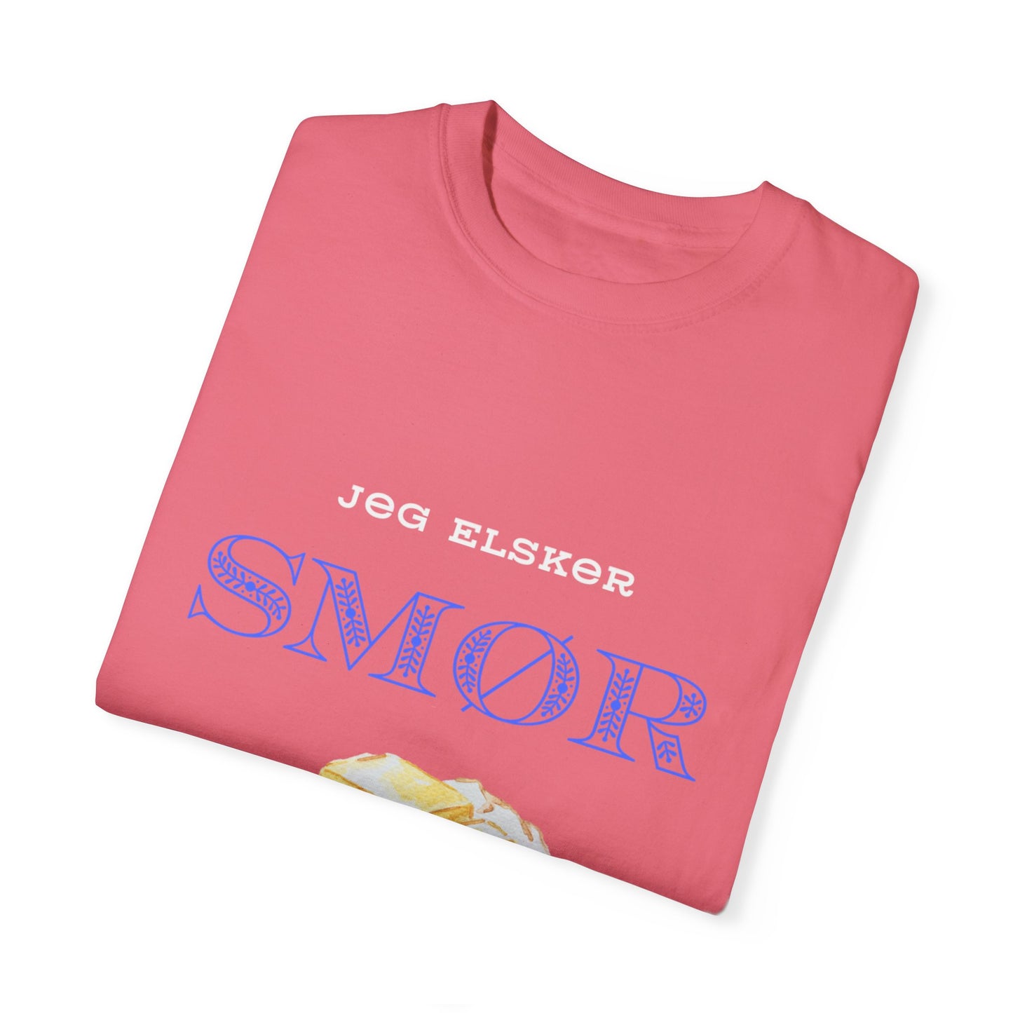 Jeg Elsker Smør Unisex Garment-Dyed T-shirt