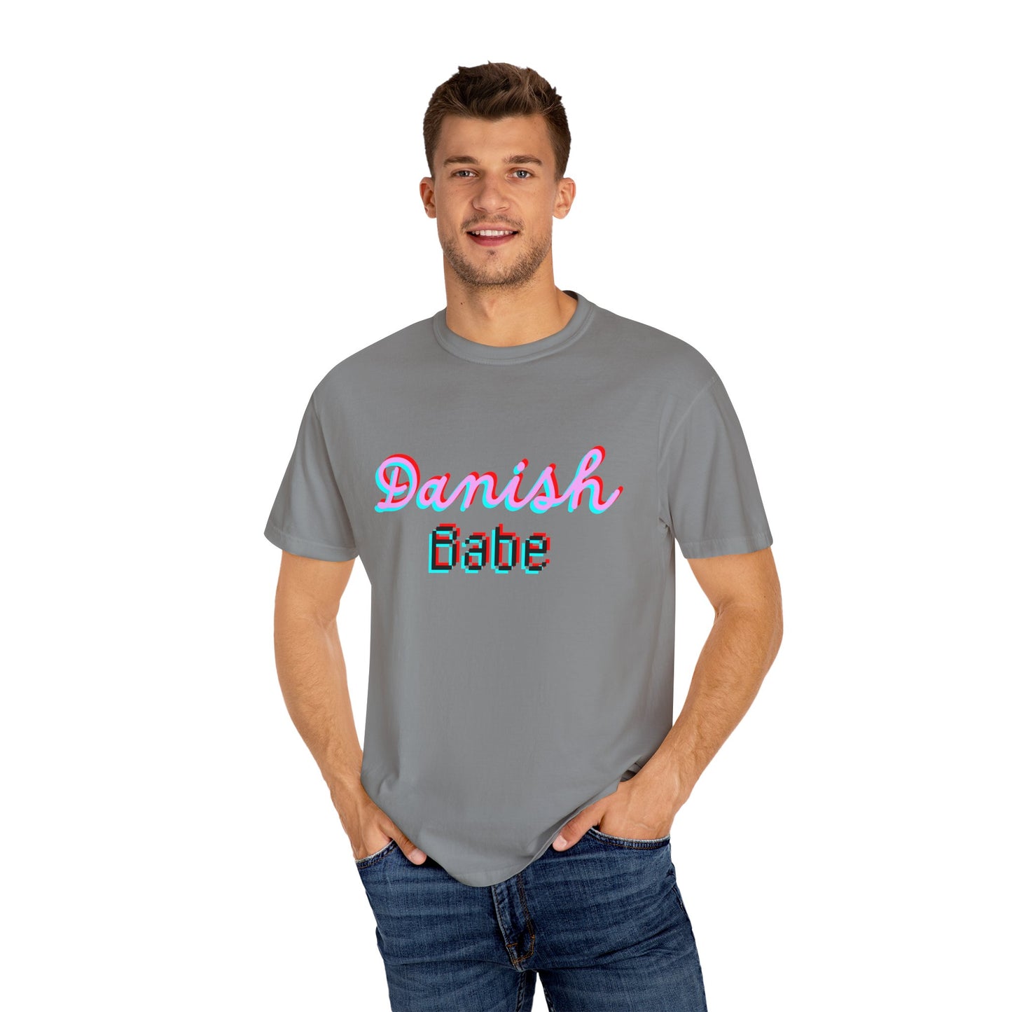 Danish Babe Unisex Garment-Dyed T-shirt