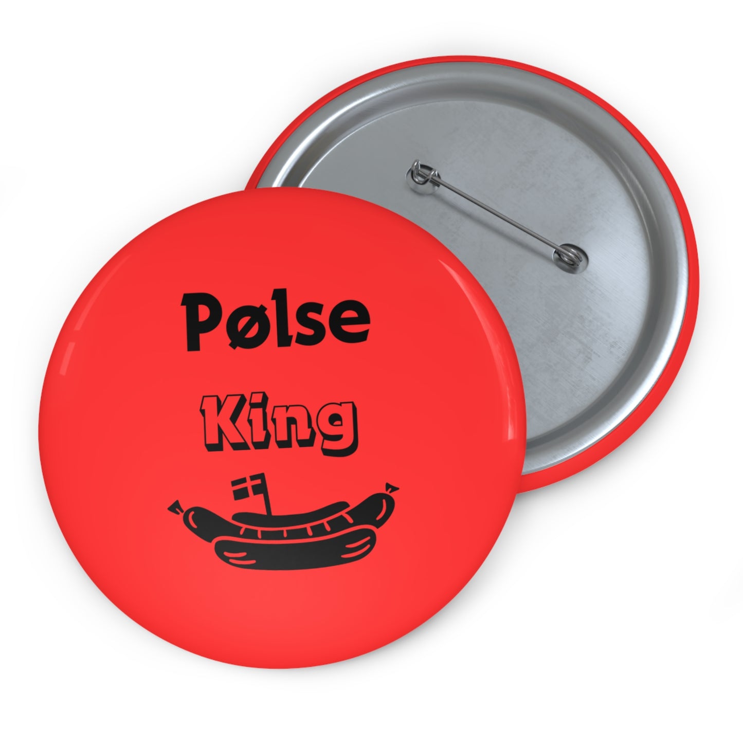 Pin Button - Pølse King Design