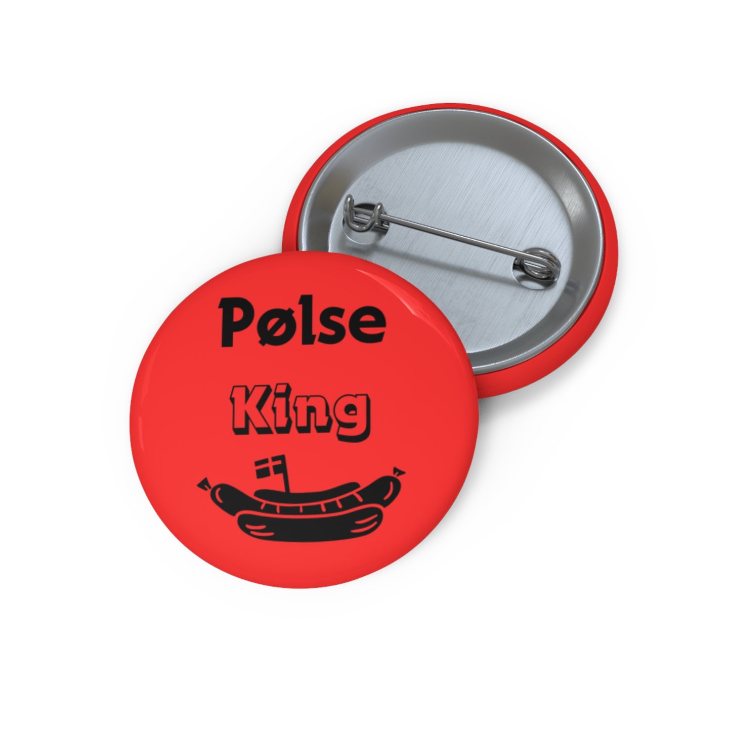 Pin Button - Pølse King Design