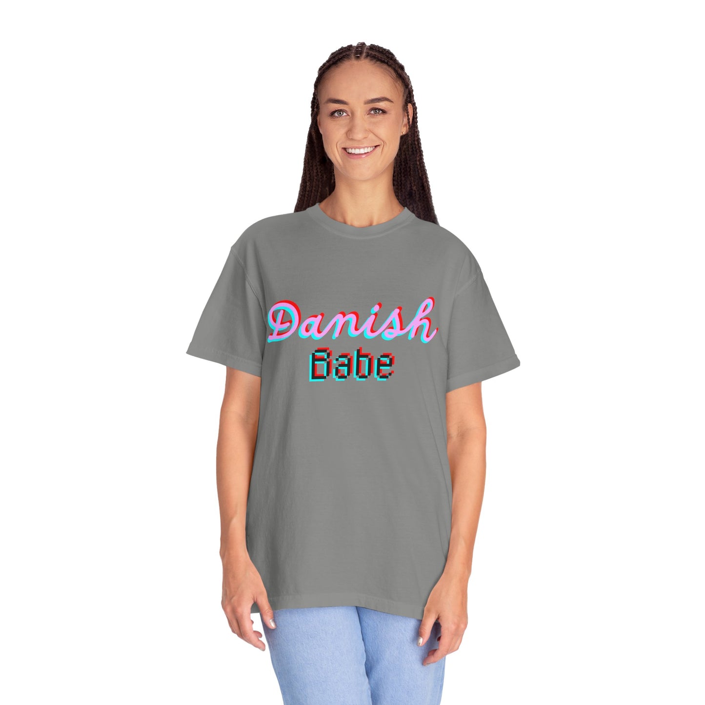 Danish Babe Unisex Garment-Dyed T-shirt