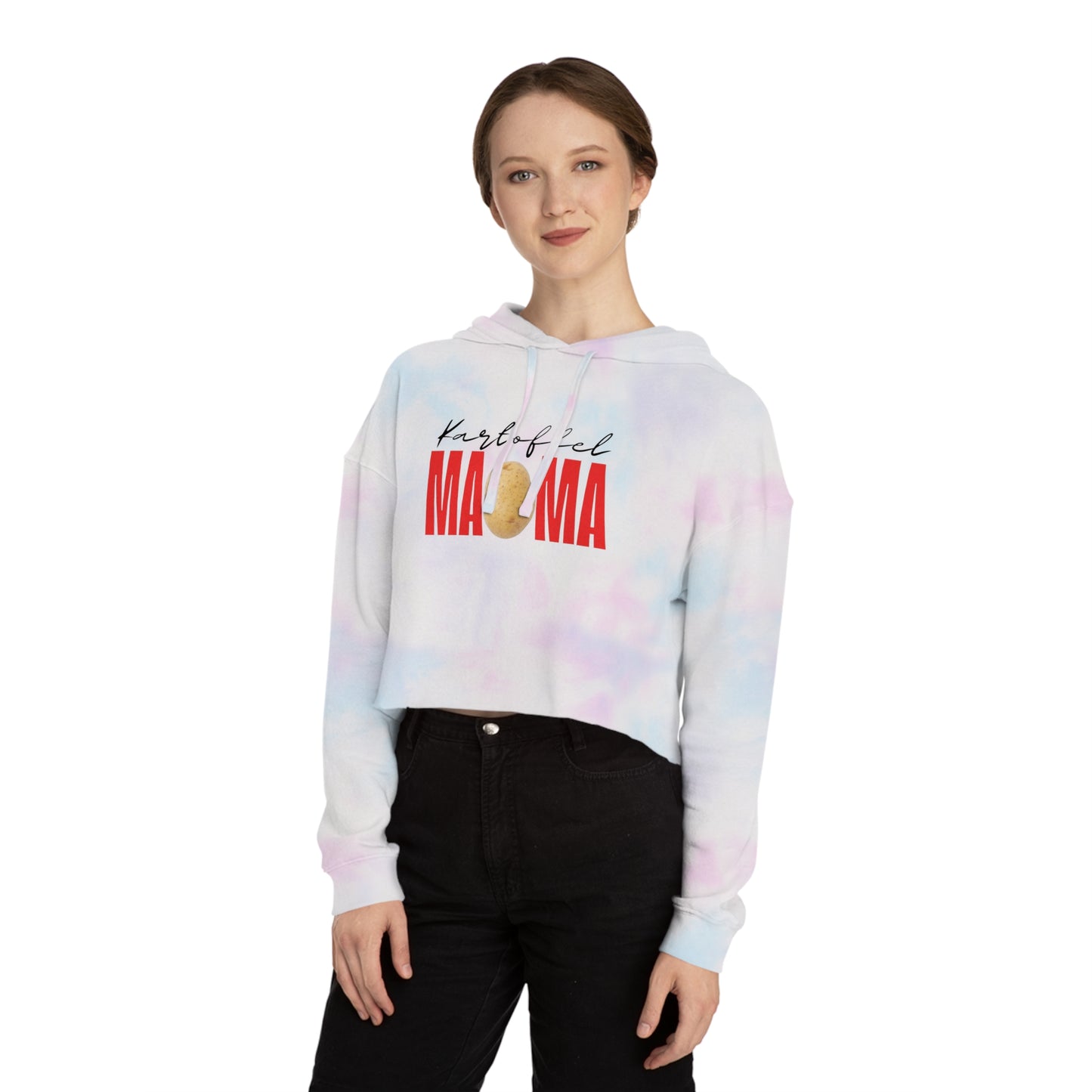 Kartoffel MAMA - Women’s Cropped Hooded Sweatshirt