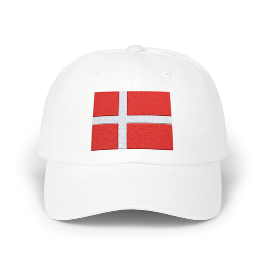 Dansk Flag Embroidered - Classic Dad Cap